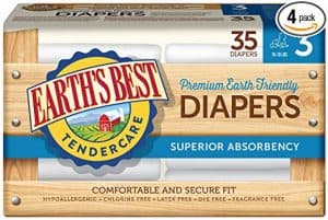 Earths best tendercare disposable diapers