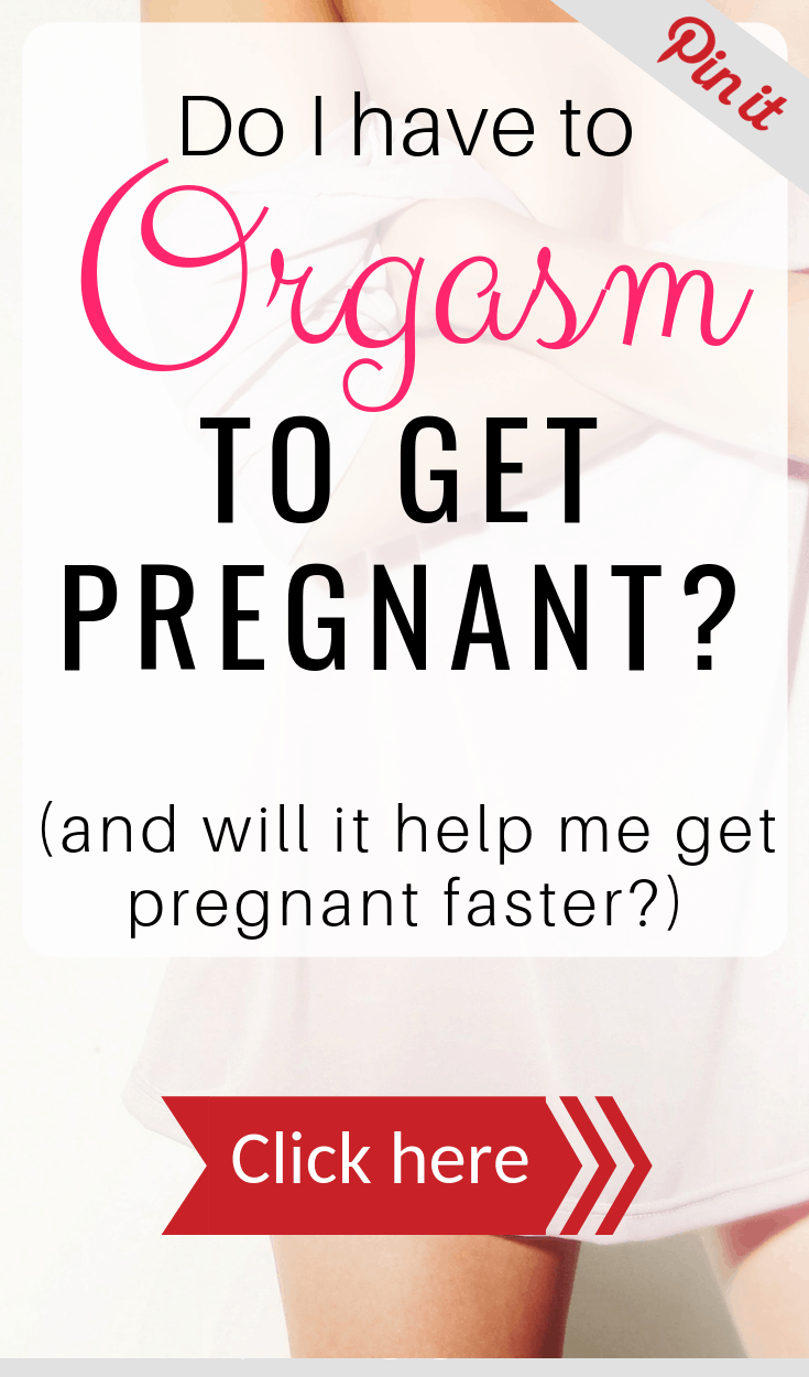Will it help you get pregnant faster if you orgasm during sex? Find out here...