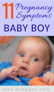 11 Pregnancy Symptoms For A Baby Boy - Pregged.com