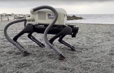 VERO: The Robot Dog That Cleans Up Cigarette Butts